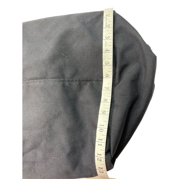 L.L.Bean Black Extra Large Duffel Bag With Handles & Shoulder Strap 30"x14"x14" - Picture 5 of 11